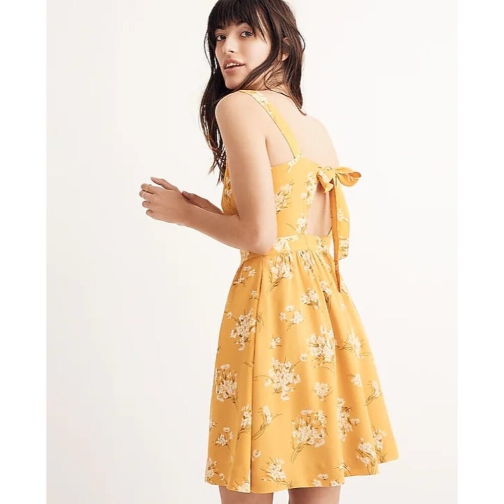 Floral Yellow Dress